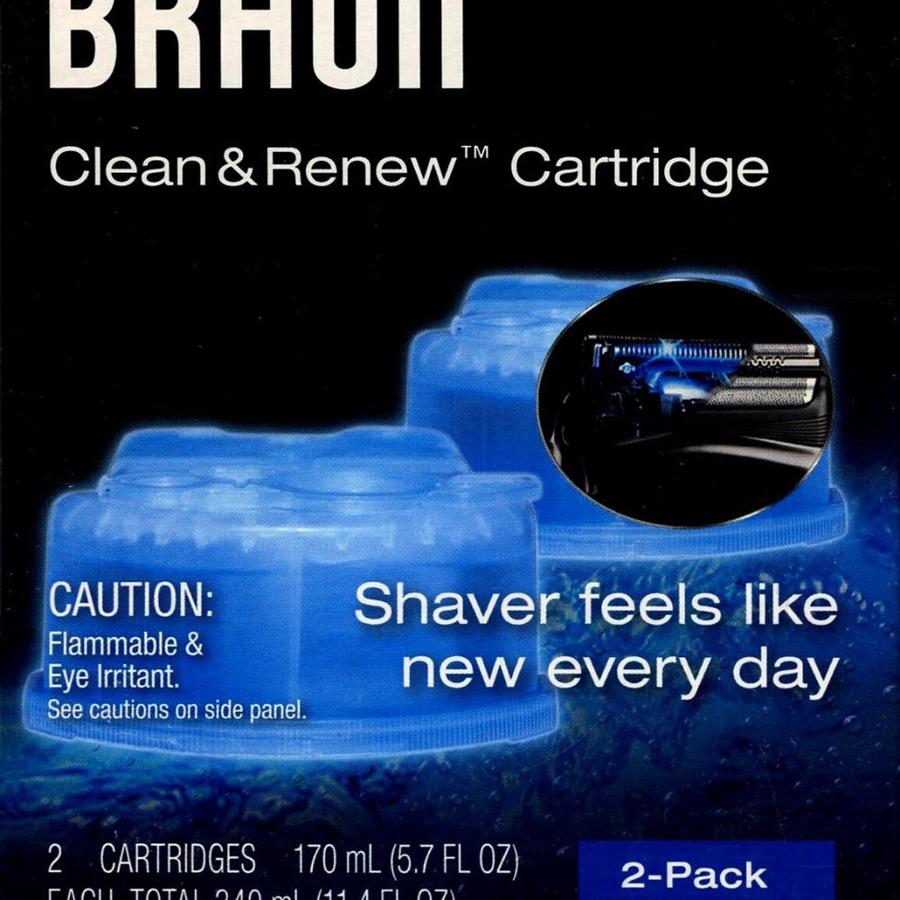 Braun Clean & Renew CC2 2-pack Cleaning Cartridge